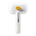 Perie cu aburi pentru caini si pisici Rojeco RZSTX-02, Capacitate rezervor 30 ml, 500mAh, IPX7, Alb 2 - lerato.ro