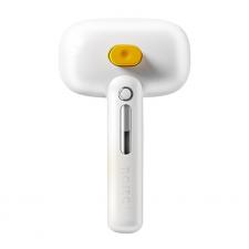 Perie cu aburi pentru caini si pisici Rojeco RZSTX-02, Capacitate rezervor 30 ml, 500mAh, IPX7, Alb