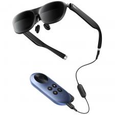 Set Rokid AR Joy 2 Glasses Max, cu Statie si Telecomanda, Full HD, 120Hz, Display Virtual 215 inch, USB-C, Negru