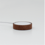 Stand birou pentru incarcator wireless Rolling Square, Compatibil MagSafe, Lemn masiv 6 - lerato.ro