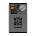 Dispozitiv anti pierdere tip card Rolling Square AirCard Pro Dual, Bluetooth, Baterie 220mAh reincarcabila, Compatibil cu Apple Find My / Android Find Hub, Gri 2 - lerato.ro