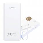 Baterie externa portabila Romoss PRC20, 20000 mAh, 22.5W, USB/USB-C, Alb 3 - lerato.ro