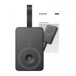 Baterie externa portabila Romoss WM010, 10000 mAh, 20W, Wireless 15W, USB-C, Negru 5 - lerato.ro
