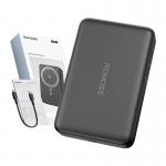 Baterie externa portabila Romoss WSC10, 10000 mAh, 20W, USB-C, Wireless 15W, Negru 3 - lerato.ro
