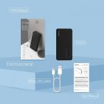 Baterie externa portabila Romoss PSP10, 10000 mAh, 10W, 2x USB, Negru 3 - lerato.ro