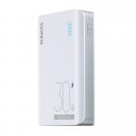 Baterie externa portabila Romoss Sense 4S Pro, 10000 mAh, 30W, QC, 2x USB, 1x USB-C, Alb 2 - lerato.ro