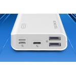 Baterie externa portabila Romoss Sense 4S Pro, 10000 mAh, 30W, QC, 2x USB, 1x USB-C, Alb 3 - lerato.ro