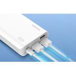 Baterie externa portabila Romoss Sense 4S Pro, 10000 mAh, 30W, QC, 2x USB, 1x USB-C, Alb 6 - lerato.ro
