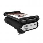 Baterie externa cu sistem de prindere pentru bicicleta si suport telefon Romoss UR01, 10000 mAh, 2x USB, Alb/Negru 2 - lerato.ro