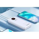 Baterie externa portabila Romoss SW20PF, 20000 mAh, afisaj digital, 22.5W, QC, USB si USB-C, Alb 6 - lerato.ro