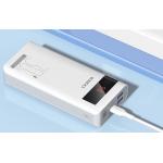 Baterie externa portabila Romoss Sense6PS Pro, 20000 mAh, afisaj digital, 30W, 2x USB, 1x USB-C, Alb 8 - lerato.ro