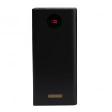 Baterie externa portabila Romoss PEA60, 60000 mAh, 22.5W, 3x USB, Type C, QuickCarge 3.0, afisaj digital LED, Negru