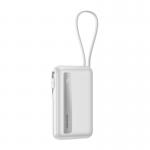 Baterie externa portabila Romoss PPR20, 20000 mAh, 20W, USB-C/Lightning, Alb 3 - lerato.ro