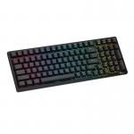 Tastatura wireless mecanica Royal Kludge RK98, RGB, Switch-uri Red, Bluetooth, Negru 7 - lerato.ro