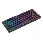 Tastatura wireless mecanica Royal Kludge RK84, RGB, Switch-uri Maro, Bluetooth, Negru 5 - lerato.ro