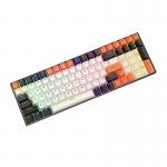 Tastatura wireless mecanica Royal Kludge RK100, RGB, Switch-uri Maro, Bluetooth, Negru/Portocaliu 3 - lerato.ro