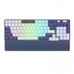 Tastatura wireless mecanica Royal Kludge RK96, RGB, Switch-uri Maro, Bluetooth, Albastru 2 - lerato.ro