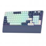 Tastatura wireless mecanica Royal Kludge RK96, RGB, Switch-uri Maro, Bluetooth, Albastru 5 - lerato.ro