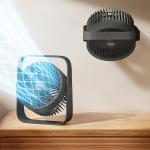 Ventilator pentru birou Rtako WD0Y6S, 3600 mAh, Negru 3 - lerato.ro