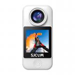 Camera video sport SJCAM C300 Pocket, 1 ecran, 4K / 30 FPS, 20MP, 1000 mAh, Autonomie 2h, USB-C, Alb 2 - lerato.ro