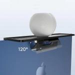 Raft pentru monitor SODI 312, 	330 x 85 x 33 mm, Sarcina maxima 2 kg, Negru 4 - lerato.ro