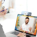 Suport Sodi BM 300 cu MagSafe, Atasare pe monitor, compatibil cu iphone 12/13/14, Negru 7 - lerato.ro