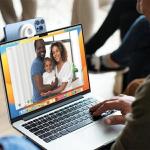 Suport Sodi BM 300 cu MagSafe, Atasare pe monitor, compatibil cu iphone 12/13/14, Negru 8 - lerato.ro