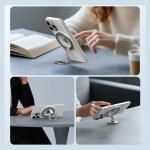 Suport universal pentru telefon SODI ST04, Compatibil MagSafe, Silver 5 - lerato.ro