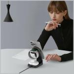 Statie de incarcare Wireless 3 in 1 SODI W79 Qi2, 15W, Compatibil MagSafe, Lampa de veghe incorporata, USB-C, Negru 4 - lerato.ro