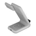 Statie de incarcare 3 in 1 STM ChargeTree Swing, Compatibila MagSafe, Wireless Charging, 15W, USB-C, Alb 2 - lerato.ro