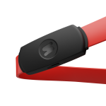 Banda elastica smart STRAFFR Strong, Lungime 2m, Rezistenta 15-25kg, Baterie reincarcabila USB-C, Conectare Bluetooth la aplicatia STRAFFR, Silicon, Rosu 3 - lerato.ro