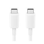 Cablu pentru incarcare si transfer de date Samsung, 2xUSB Type-C, 5A, 1m, Alb 4 - lerato.ro