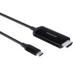 Cablu video Samsung DeX HDMI 4K - USB Type-C 1.38m Negru