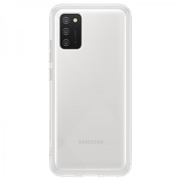 Husa Soft Clear Cover compatibila cu Samsung Galaxy A02s Transparenta