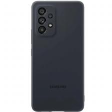 Husa Silicone Cover pentru Samsung Galaxy A53 5G Black