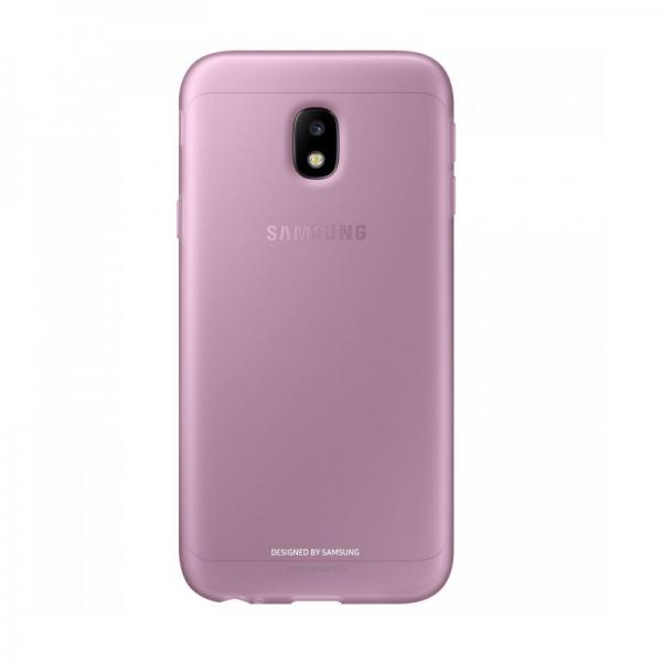 Husa Jelly Cover Samsung Galaxy J3 (2017) Pink 1 - lerato.ro