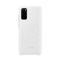 Husa LED Cover compatibila cu Samsung Galaxy S20 White