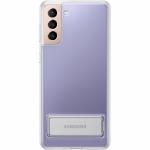 Husa Clear Standing Cover pentru Samsung Galaxy S21 Plus Transparent 2 - lerato.ro