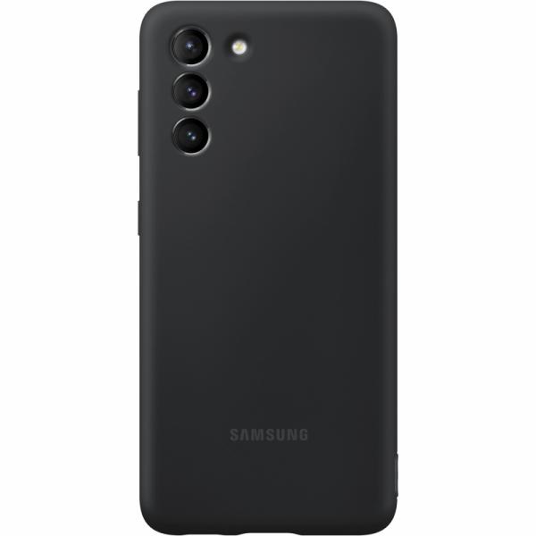 Husa Silicone Cover pentru Samsung Galaxy S21 Plus Black 1 - lerato.ro
