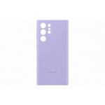 Husa Silicone Cover pentru Samsung Galaxy S22 Ultra Lavender