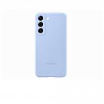 Husa Silicone Cover pentru Samsung Galaxy S22 Blue 2 - lerato.ro