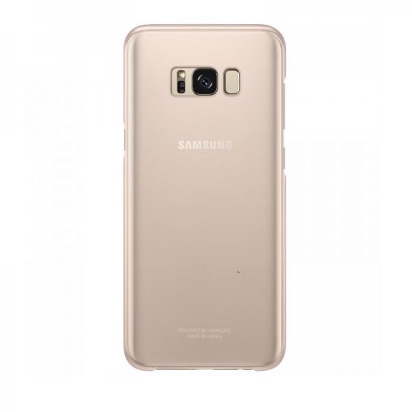 Husa Protective Cover Clear Samsung Galaxy S8 Plus Pink 1 - lerato.ro