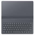 Husa Book Cover Keyboard pentru Samsung Galaxy Tab A7 10.4 inch Gray 6 - lerato.ro