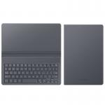Husa Book Cover Keyboard pentru Samsung Galaxy Tab A7 10.4 inch Gray