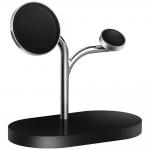 Statie de incarcare 3 in 1 Samsung GP-PWU024, Compatibil MagSafe, Wireless Charging, 15W, USB-C, Negru 6 - lerato.ro