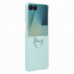 Carcasa Samsung Ring Case compatibila cu Samsung Galaxy Z Flip 7, Light Blue 2 - lerato.ro