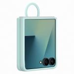 Carcasa Samsung Ring Case compatibila cu Samsung Galaxy Z Flip 7, Light Blue 4 - lerato.ro