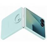 Carcasa Samsung Ring Case compatibila cu Samsung Galaxy Z Flip 7, Light Blue 5 - lerato.ro