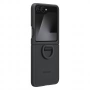 Carcasa Samsung Silicone compatibila cu Samsung Galaxy Z Flip 7 FE, Negru