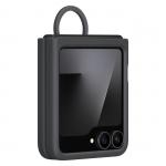Carcasa Samsung Silicone compatibila cu Samsung Galaxy Z Flip 7 FE, Negru 4 - lerato.ro